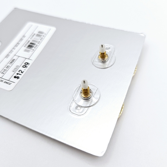 Sugarfix by BaubleBar Pumpkin to Talk About Post Earrings New - Picture 3 of 3